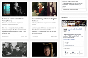 javeriana estereo website